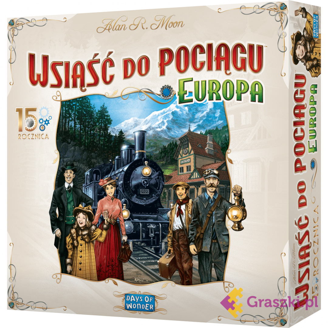 Przedsprzedaż Wsiąść do Pociągu: Europa 15. rocznica